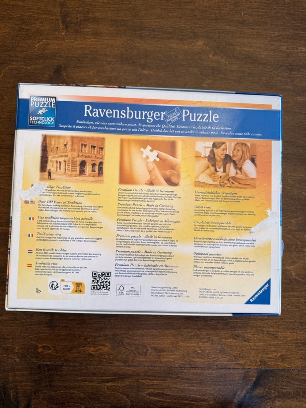 Ravensburger 750 large piece puzzle “Tropical Reef Life” 2023 complete